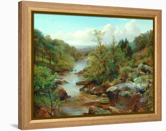 Welsh Landscape-Benjamin Williams Leader-Framed Premier Image Canvas