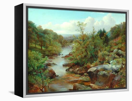 Welsh Landscape-Benjamin Williams Leader-Framed Premier Image Canvas