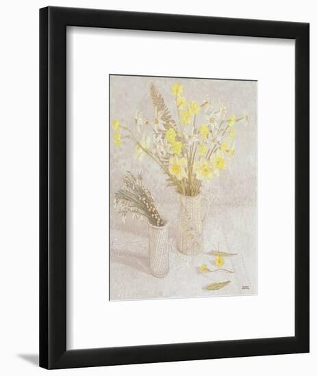 Welsh Spring Flowers, 2004-Maurice Sheppard-Framed Giclee Print