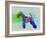 Welsh Terrier Watercolor-NaxArt-Framed Art Print