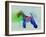 Welsh Terrier Watercolor-NaxArt-Framed Art Print