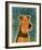 Welsh Terrier-John Golden-Framed Giclee Print
