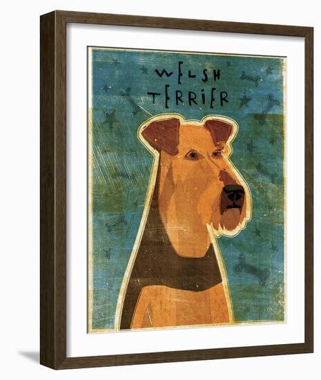 Welsh Terrier-John Golden-Framed Giclee Print