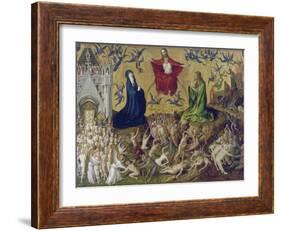 Weltgericht-Stephan Lochner-Framed Giclee Print