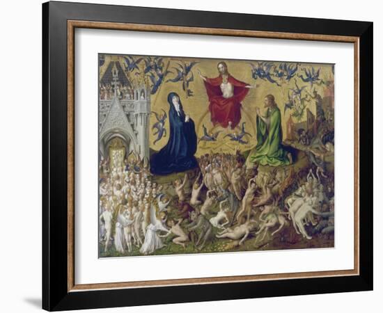 Weltgericht-Stephan Lochner-Framed Giclee Print