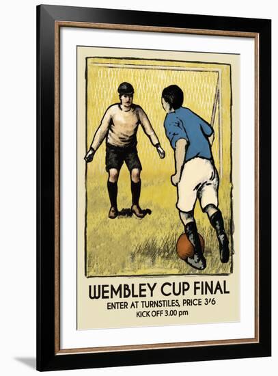 Wembley Cup Final-The Vintage Collection-Framed Giclee Print