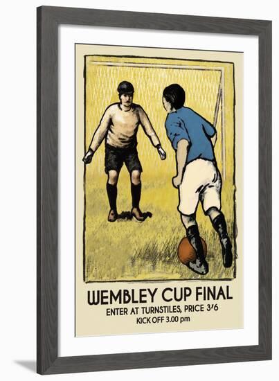 Wembley Cup Final-The Vintage Collection-Framed Giclee Print