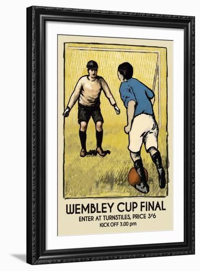 Wembley Cup Final-The Vintage Collection-Framed Giclee Print