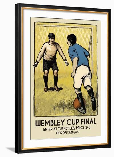 Wembley Cup Final-The Vintage Collection-Framed Giclee Print