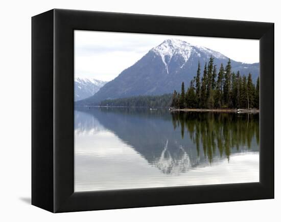 Wenatchee River, Leavenworth Area, Washington State, United States of America, North America-De Mann Jean-Pierre-Framed Premier Image Canvas