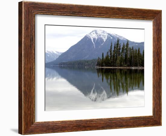 Wenatchee River, Leavenworth Area, Washington State, United States of America, North America-De Mann Jean-Pierre-Framed Photographic Print