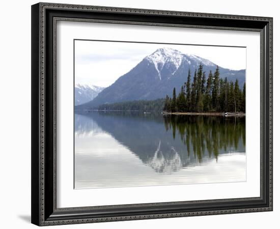 Wenatchee River, Leavenworth Area, Washington State, United States of America, North America-De Mann Jean-Pierre-Framed Photographic Print