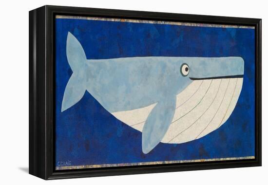 Wendell the Whale-Casey Craig-Framed Stretched Canvas