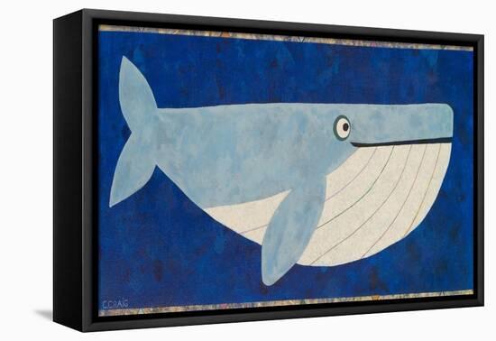 Wendell the Whale-Casey Craig-Framed Stretched Canvas
