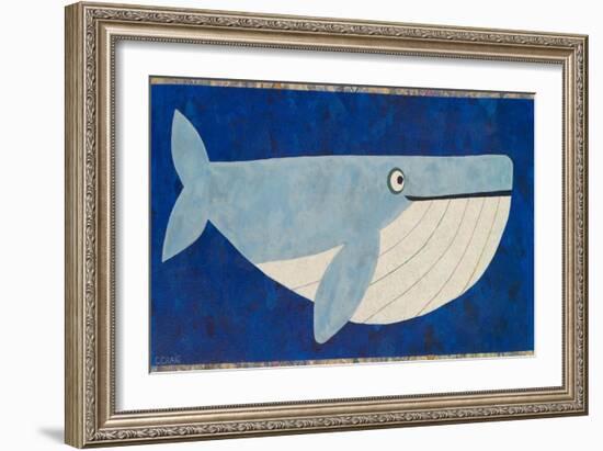 Wendell the Whale-Casey Craig-Framed Art Print