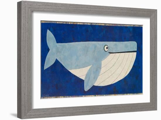 Wendell the Whale-Casey Craig-Framed Art Print