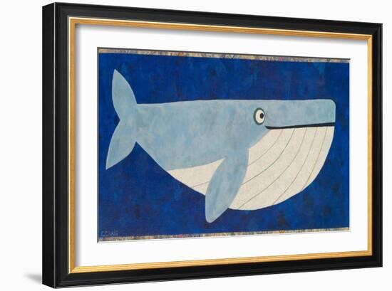 Wendell the Whale-Casey Craig-Framed Art Print