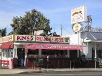 Pinks Hot Dogs, an La Institution, La Brea Boulevard, Hollywood, Los Angeles, California, United St-Wendy Connett-Photographic Print