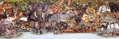 Large Group of Animals-Wendy Edelson-Giclee Print