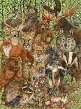 Pussywillows Fox-Wendy Edelson-Giclee Print
