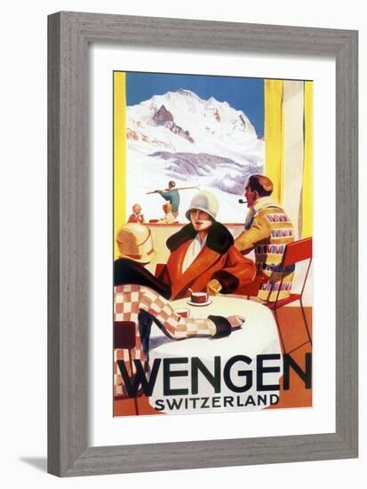 Wengen-Vintage Apple Collection-Framed Giclee Print