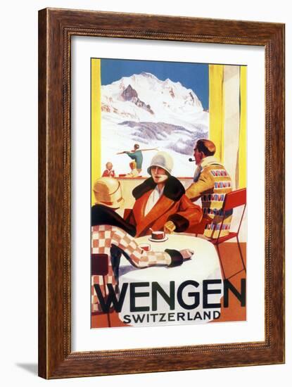Wengen-Vintage Apple Collection-Framed Giclee Print