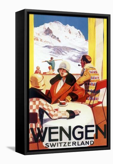 Wengen-Vintage Apple Collection-Framed Premier Image Canvas