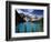 Wenkchemna Peaks Reflected in Moraine Lake, Banff National Park, Alberta, Canada-Adam Jones-Framed Photographic Print