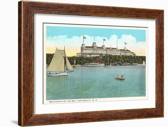 Wentworth by the Sea, Portsmouth, New Hampshire-null-Framed Art Print
