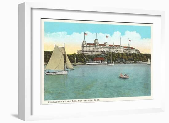 Wentworth by the Sea, Portsmouth, New Hampshire-null-Framed Art Print