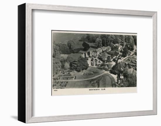 'Wentworth Club', c1940-Unknown-Framed Photographic Print