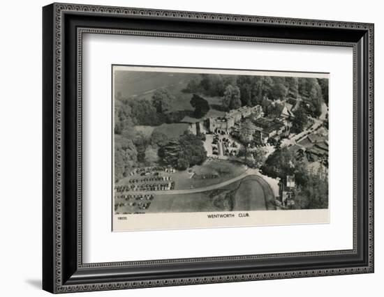 'Wentworth Club', c1940-Unknown-Framed Photographic Print