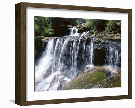 Wentworth Falls, Blue Mountains, New South Wales (Nsw), Australia-Robert Francis-Framed Photographic Print