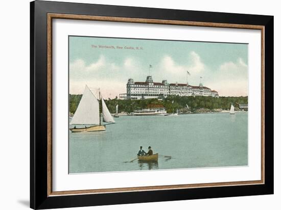 Wentworth Hotel, New Castle, New Hampshire-null-Framed Art Print