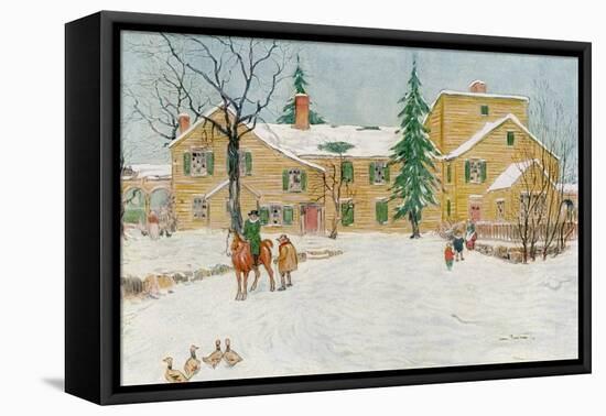 Wentworth Mansion, New Hampshire, USA, C18th Century-James Preston-Framed Premier Image Canvas