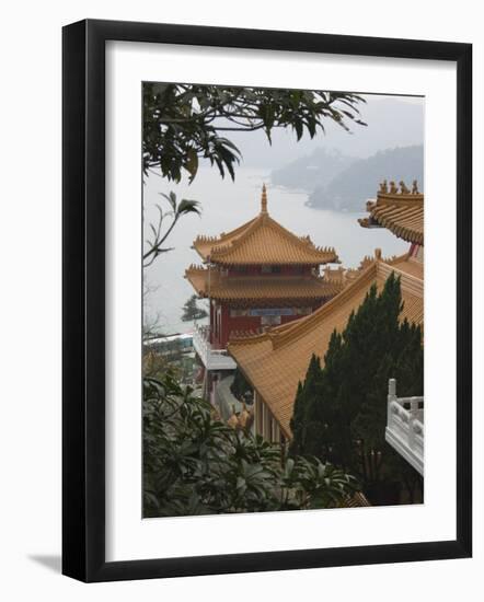 Wenwu Temple, Sun Moon Lake, Nantou County, Taiwan-Christian Kober-Framed Photographic Print