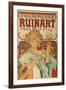 Werbeplakat Fuer "Champagne Ruinart" Paris, 1897-Alphonse Mucha-Framed Giclee Print