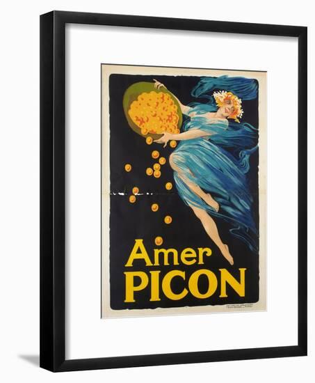 Werbeplakat für den Aperitif Amer Picon. Gedruckt von Carlos Courmont, Paris-null-Framed Giclee Print