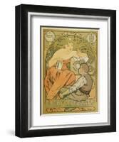 Werbeplakat Fuer Die "Société Populaire Des Beaux-Art", 1897-Alphonse Mucha-Framed Giclee Print