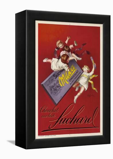 Werbung für die Schokolade 'Milka' der Firma Suchard. 1925-Leonetto Cappiello-Framed Premier Image Canvas