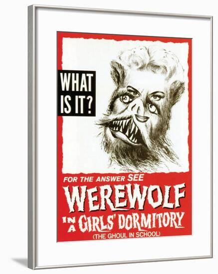 Werewolf In A Girls' Dormitory - 1961-null-Framed Giclee Print