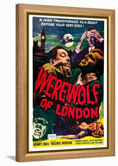 Werewolf of London, Warner Oland, Henry Hull, 1935-null-Framed Stretched Canvas