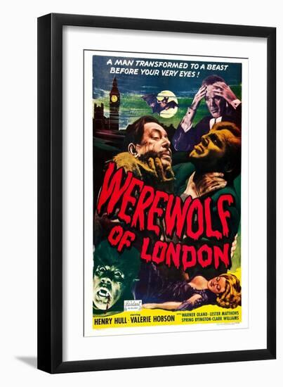 Werewolf of London, Warner Oland, Henry Hull, 1935-null-Framed Art Print