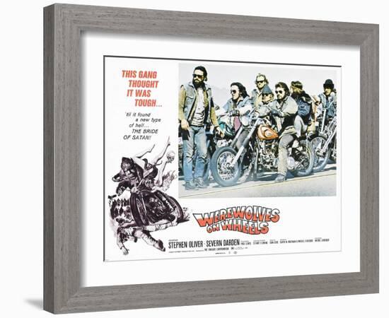 Werewolves on Wheels, Stephen Oliver, 1971-null-Framed Art Print