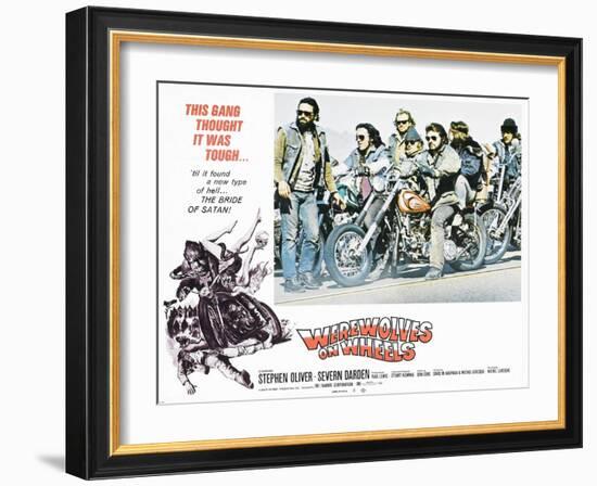 Werewolves on Wheels, Stephen Oliver, 1971-null-Framed Art Print