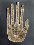 Mica hand, Native American, Hopewell culture, from Ohio, 300 BC - 500-Werner Forman-Photographic Print