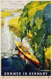 Summer in Germany Poster-Werner Von Axster-Heudtlass-Mounted Giclee Print