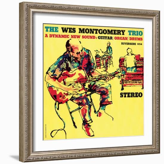 Wes Montgomery Trio - A Dynamic New Sound--Framed Art Print