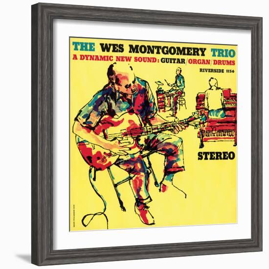 Wes Montgomery Trio - A Dynamic New Sound-null-Framed Art Print