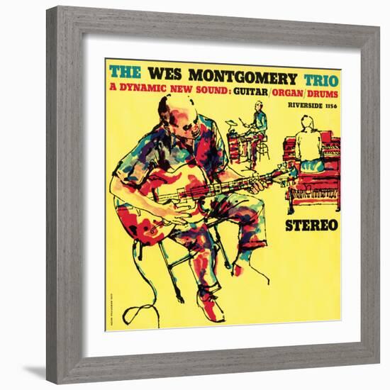 Wes Montgomery Trio - A Dynamic New Sound-null-Framed Art Print